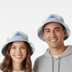 Adidas Women And Men's Ambient Sky Blue Violet Tone Purple Bucket Hat NWT